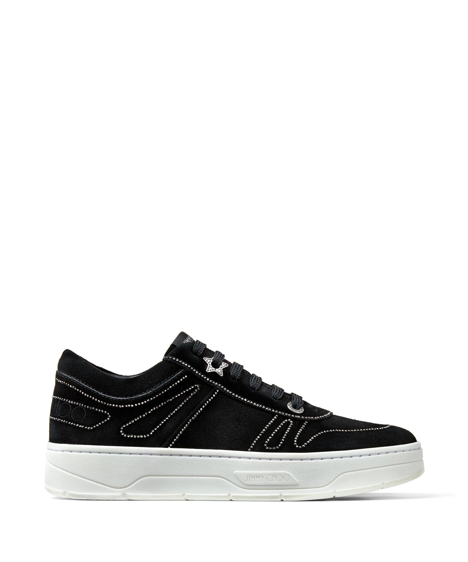 Sneakers Hawaii - Black & Crystal