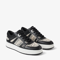 Sneakers Hawaii en cuir - Black