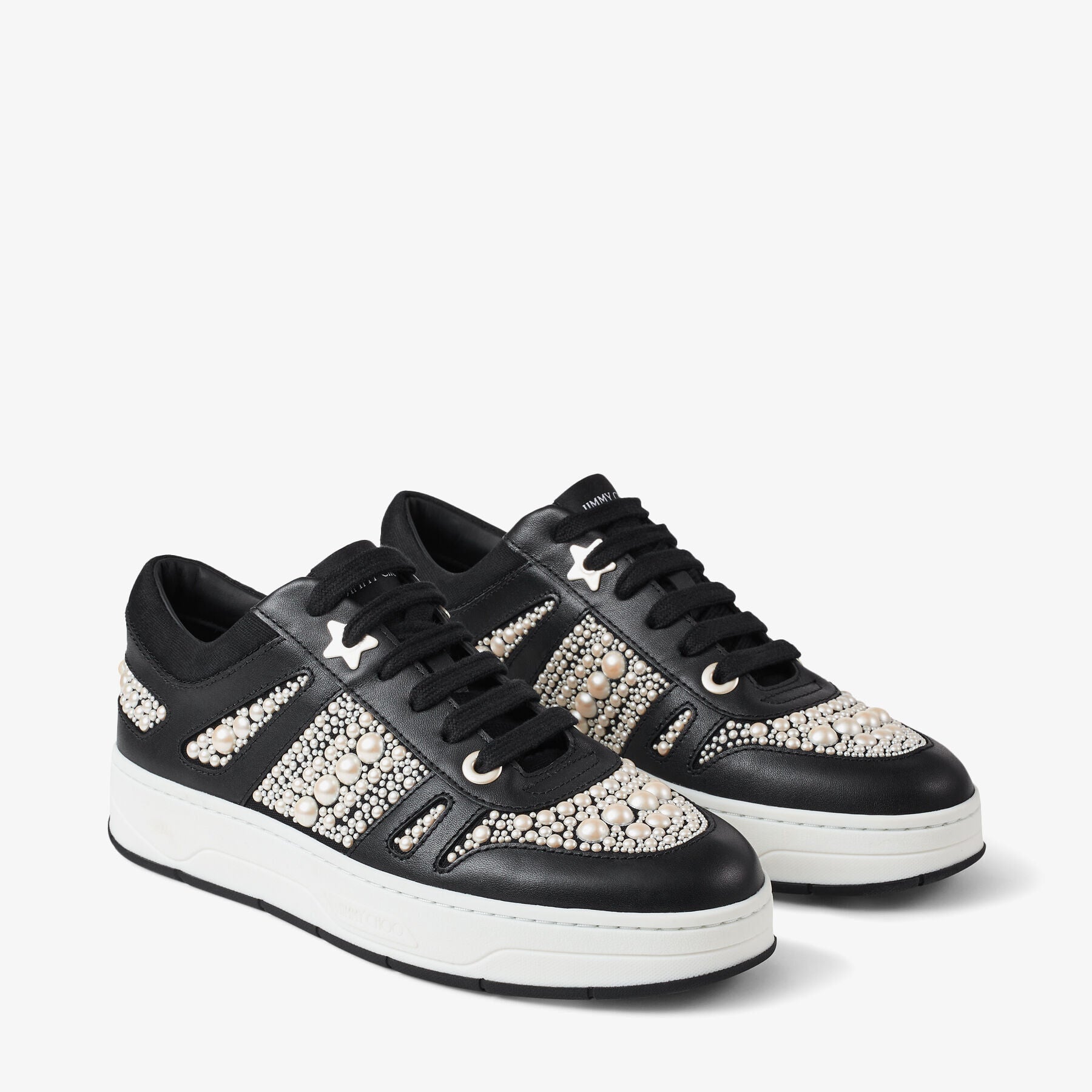 Sneakers Hawaii en cuir - Black