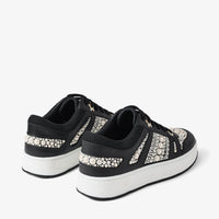 Sneakers Hawaii en cuir - Black