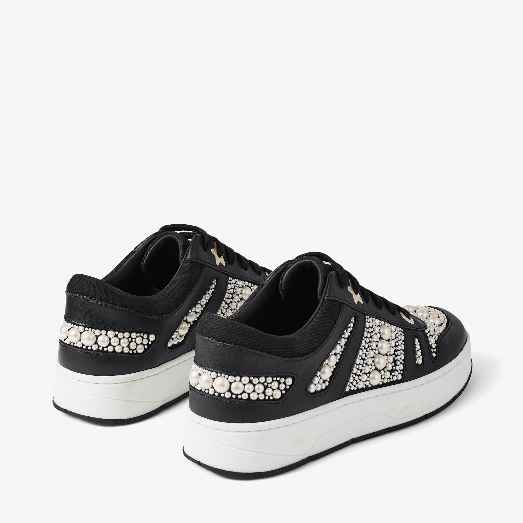Sneakers Hawaii en cuir - Black