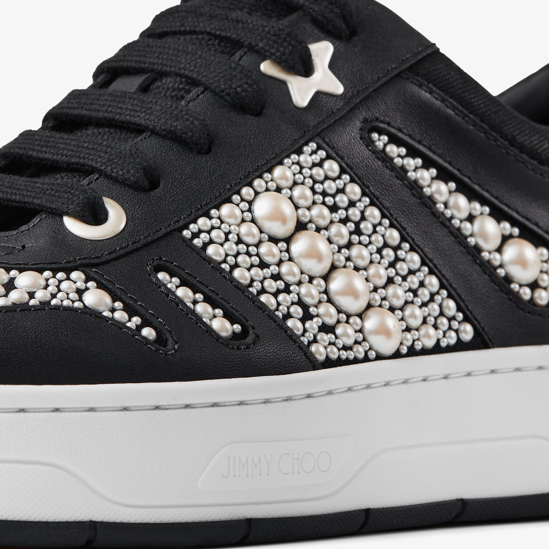 Sneakers Hawaii en cuir - Black