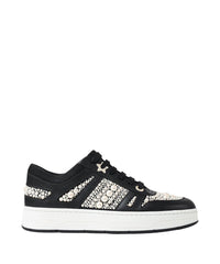 Sneakers Hawaii en cuir - Black