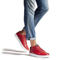 Hawaii leather trainers - Red