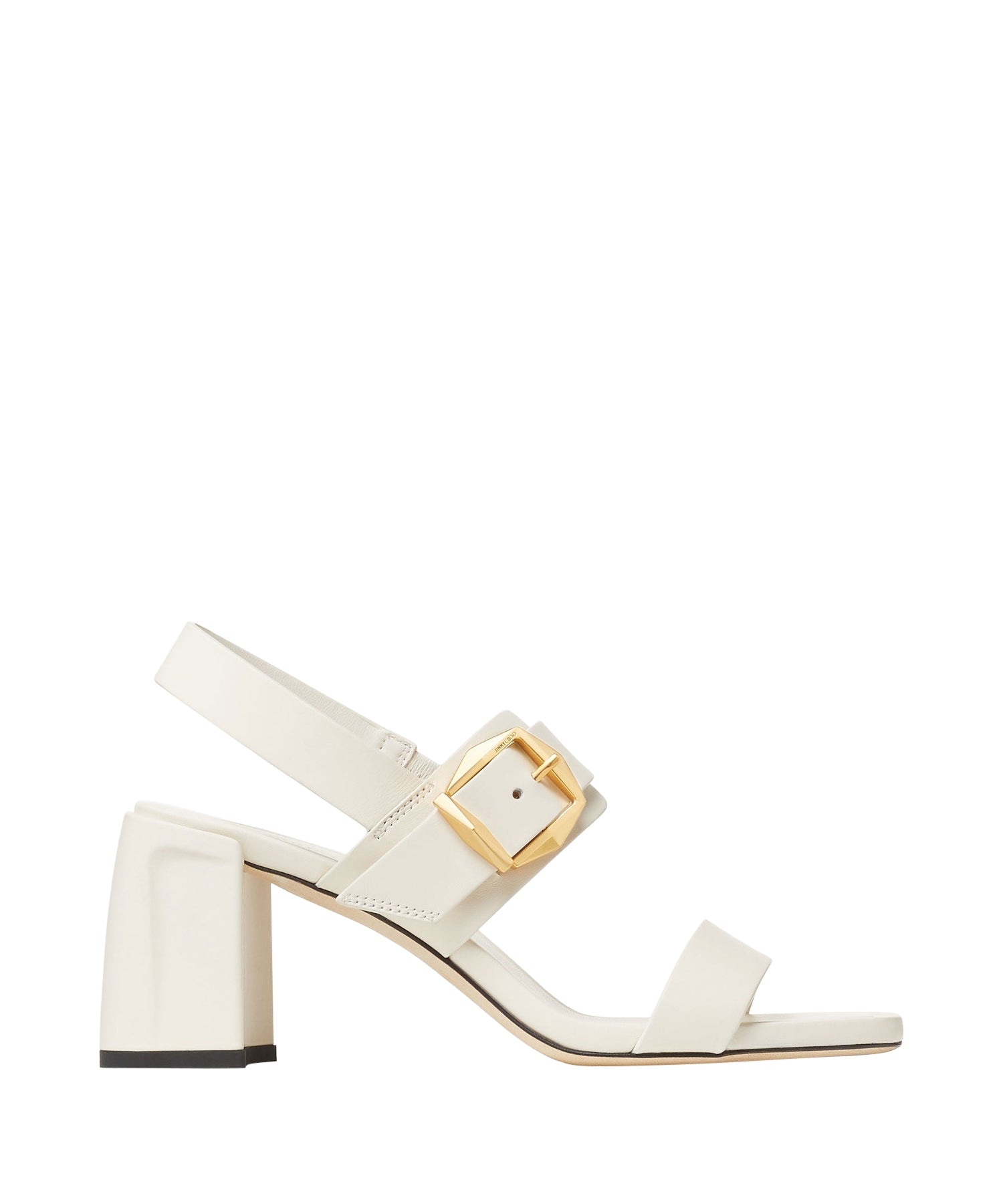 Sandales Hawke 70 en cuir - Latte & Gold