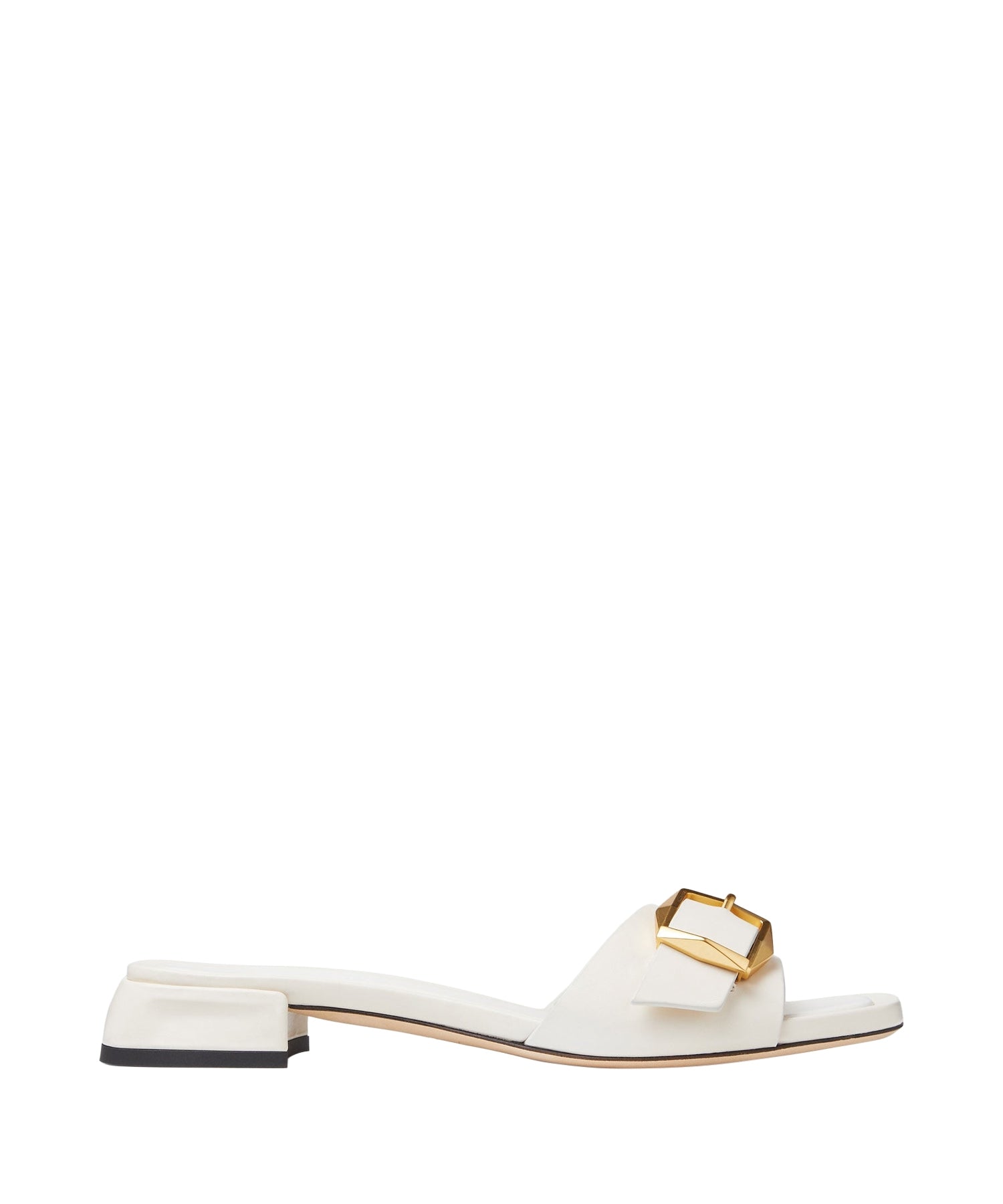 Sandales Hawke plates 20 en cuir - Latte & Gold