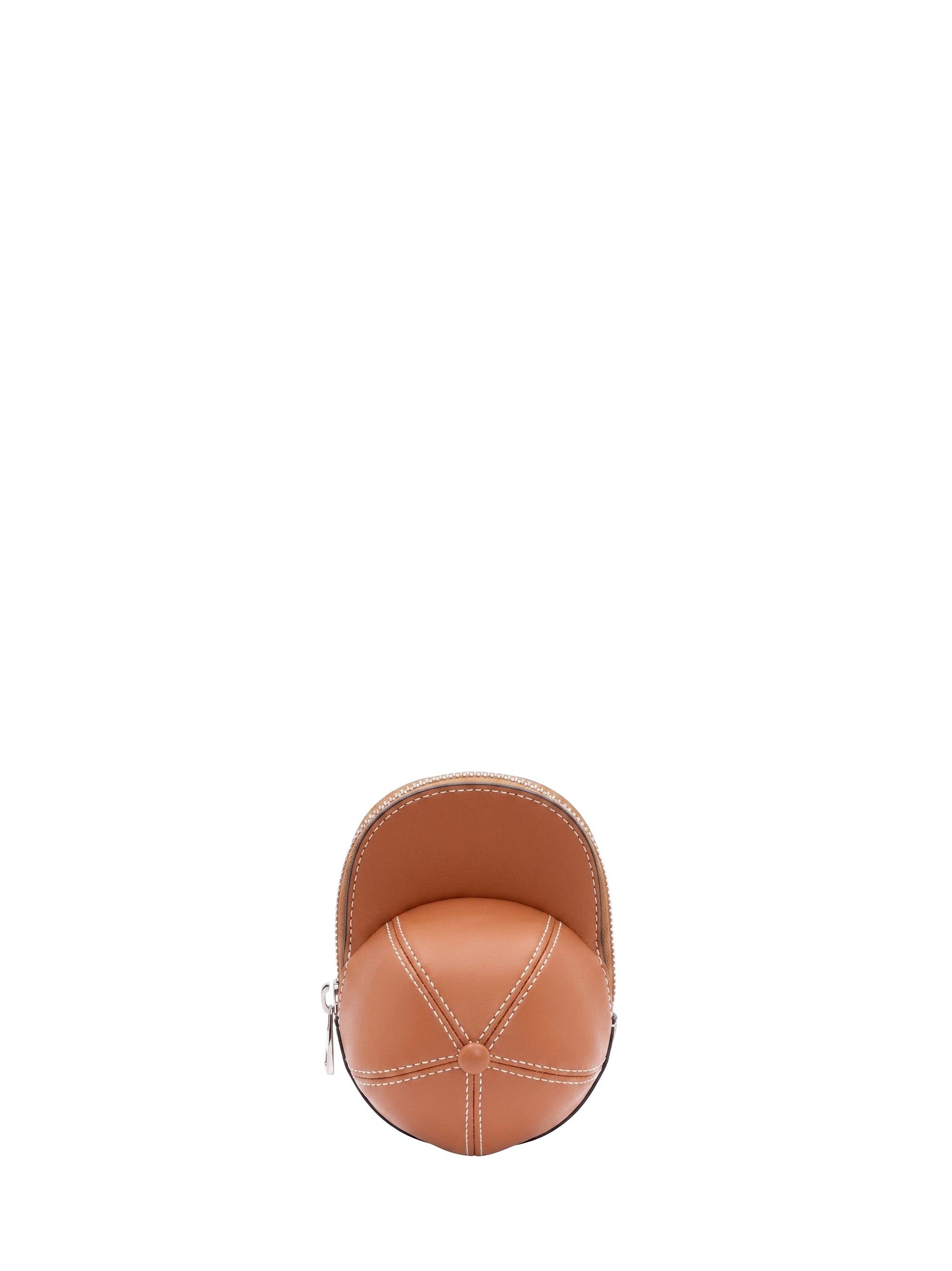 Sac nano à bandoulière Cap en cuir - Pecan