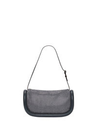 The Bumper-15 bag - Indigo & Silver