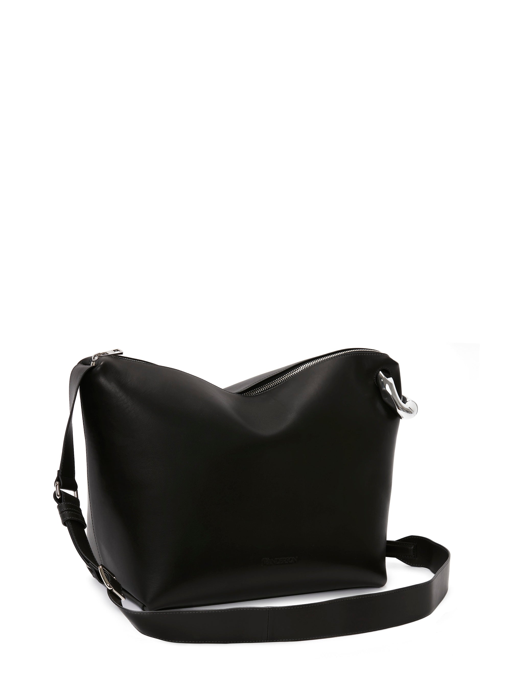Sac à bandoulière Corner en cuir - Black