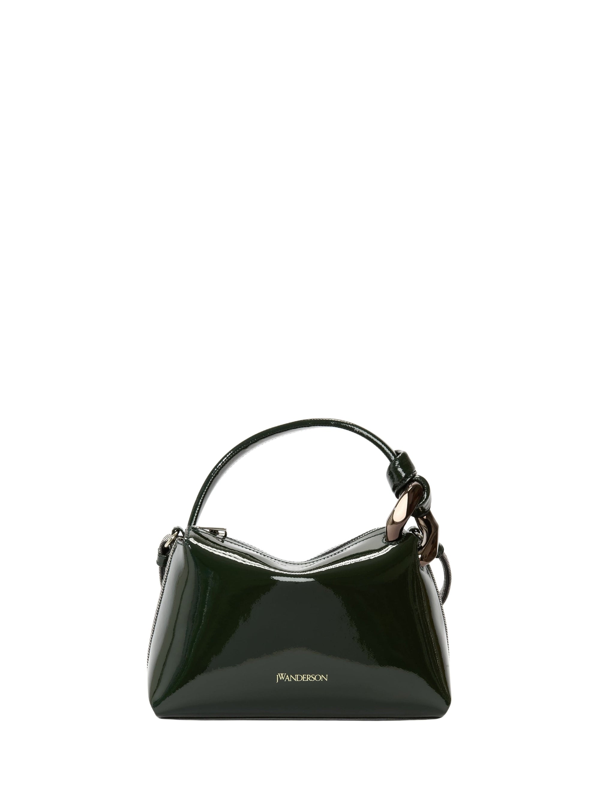 Petit sac Corner verni - Khaki