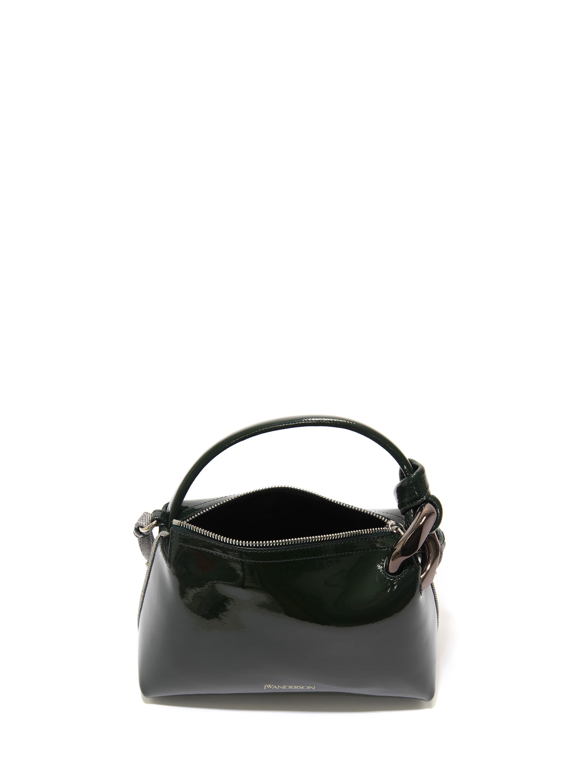 Petit sac Corner verni - Khaki
