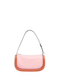 Sac The Bumper-15 en cuir - Pink & Brick