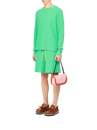 Sac The Bumper-15 en cuir - Pink & Brick