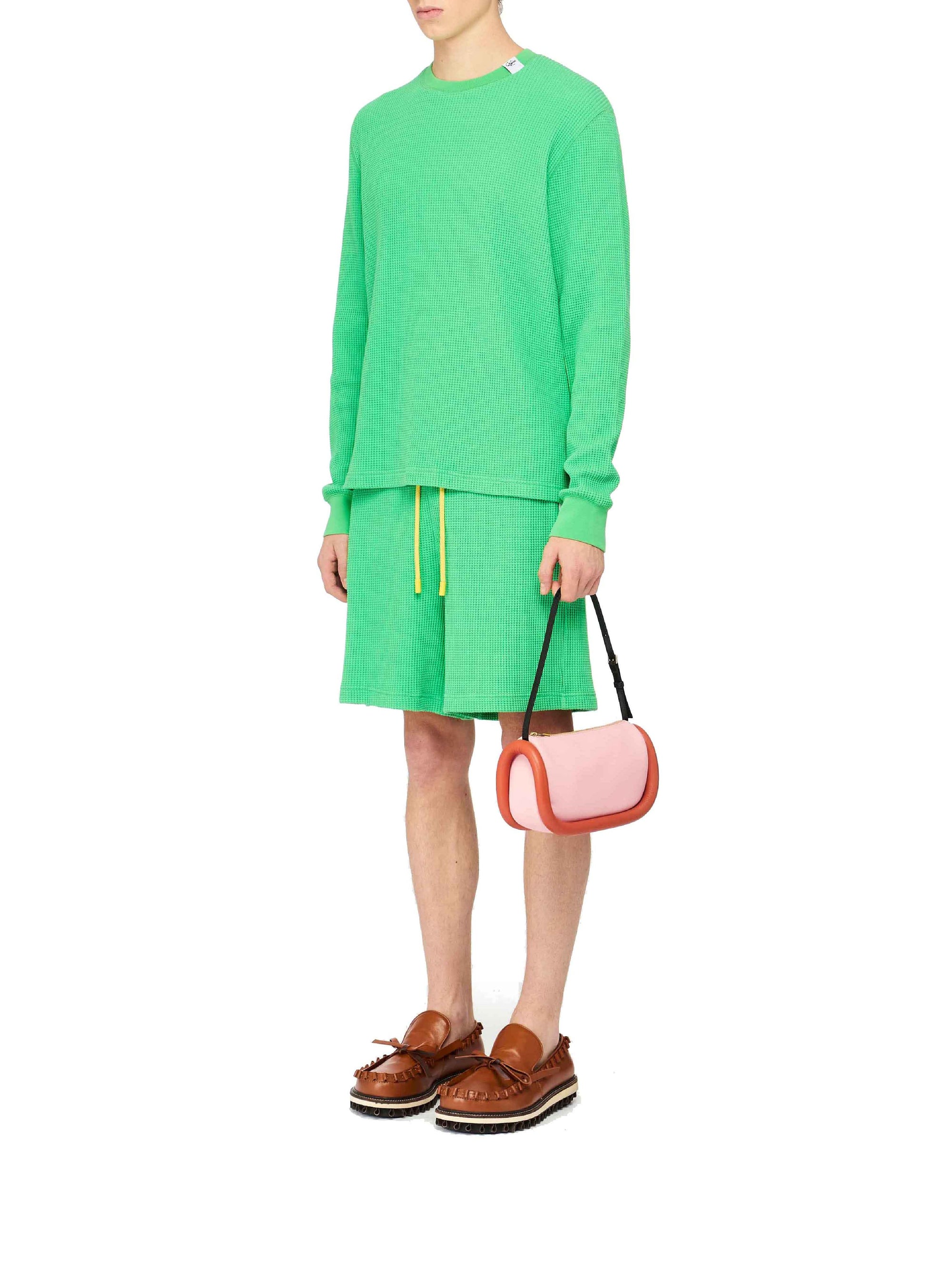 Sac The Bumper-15 en cuir - Pink & Brick