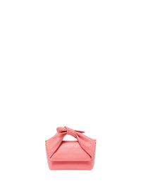 Sac medium Twister en cuir - Bubblegum