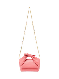 Sac medium Twister en cuir - Bubblegum