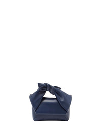 Sac nano Twister en cuir - Navy