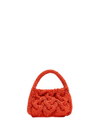Sac nano en raphia - Orange
