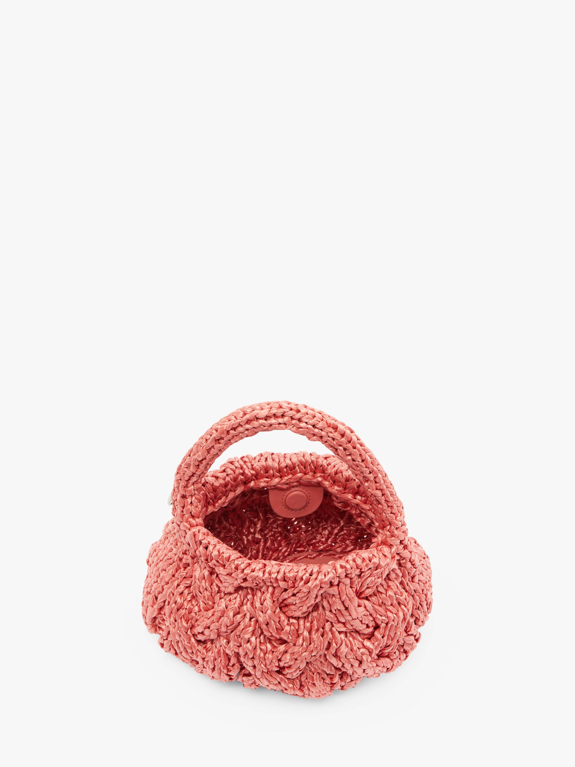 Petit Sac En Maille Câblée - Bubblegum
