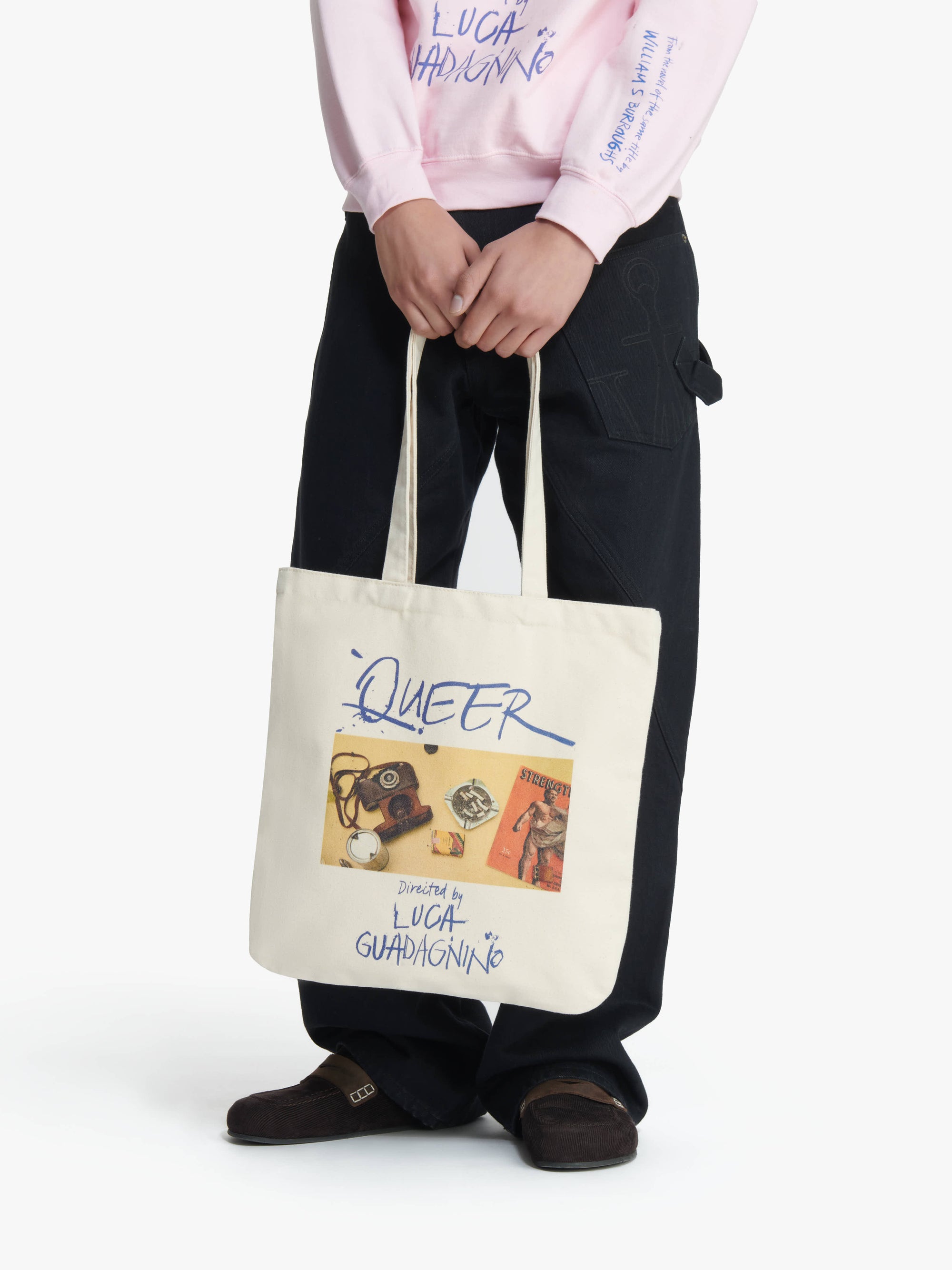 Sac Toute-Étrire En Toile Queer - Off White
