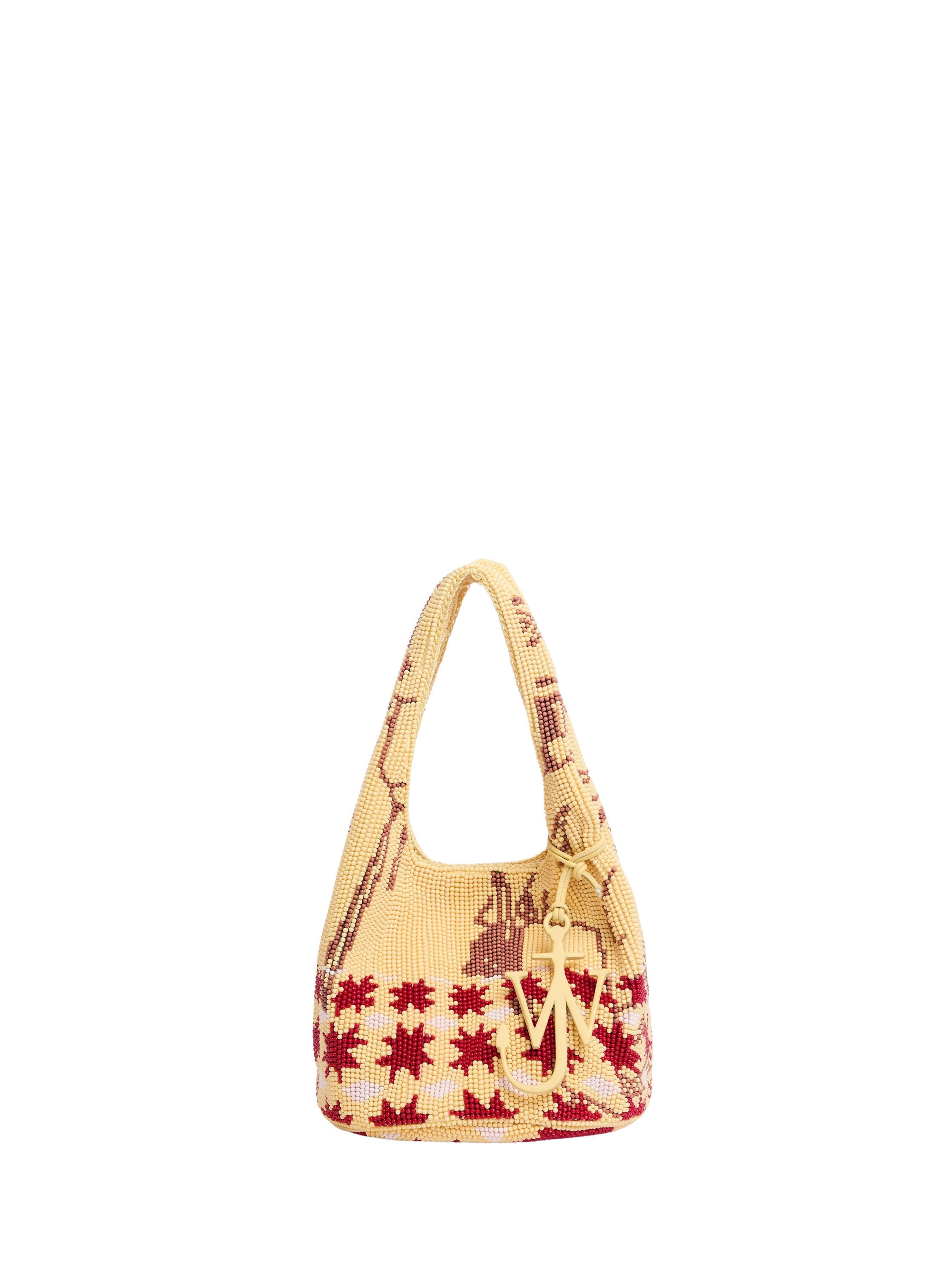Petit Sac Shopper À Perles - Multi