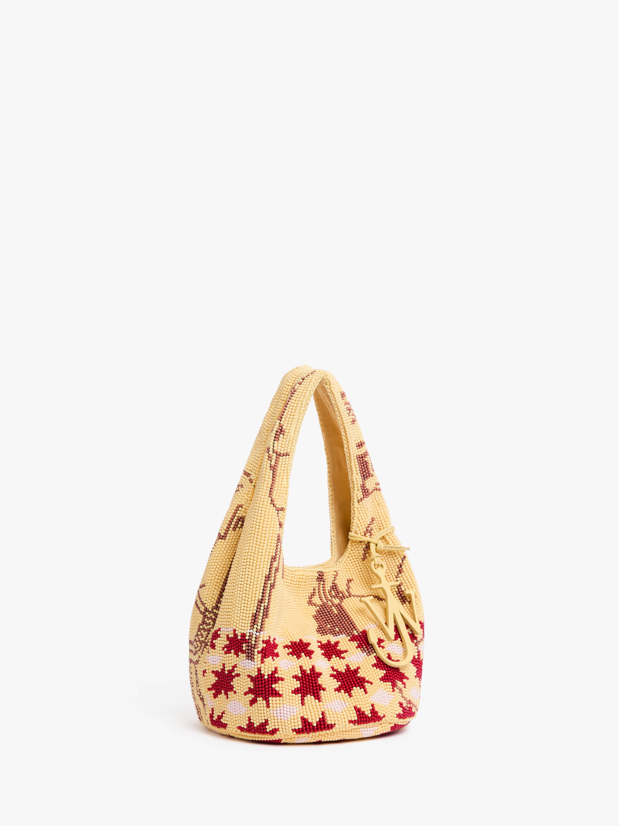 Petit Sac Shopper À Perles - Multi