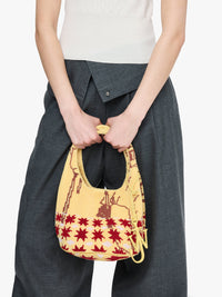 Petit Sac Shopper À Perles - Multi