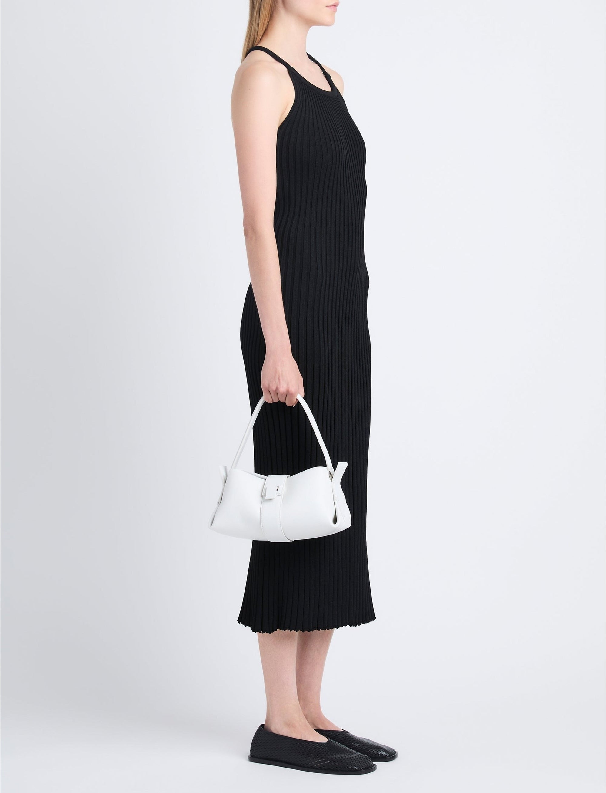 Sac Park à bandoulière en cuir - Optic White