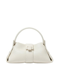Park mini leather shoulder bag - Cream