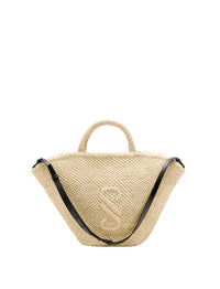 Grand panier Chelsea en raphia - Natural