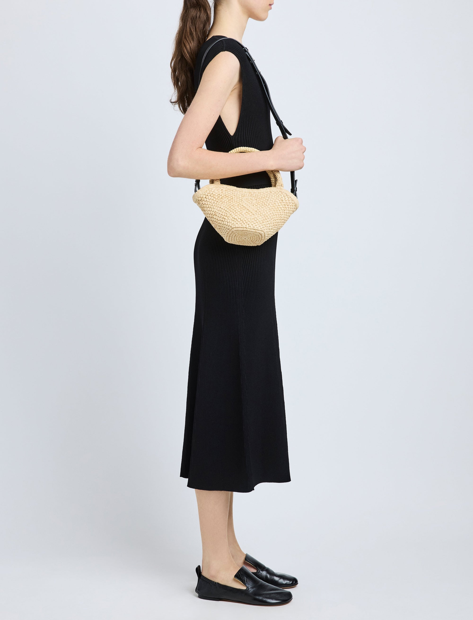 Petit panier Chelsea en raphia - Natural
