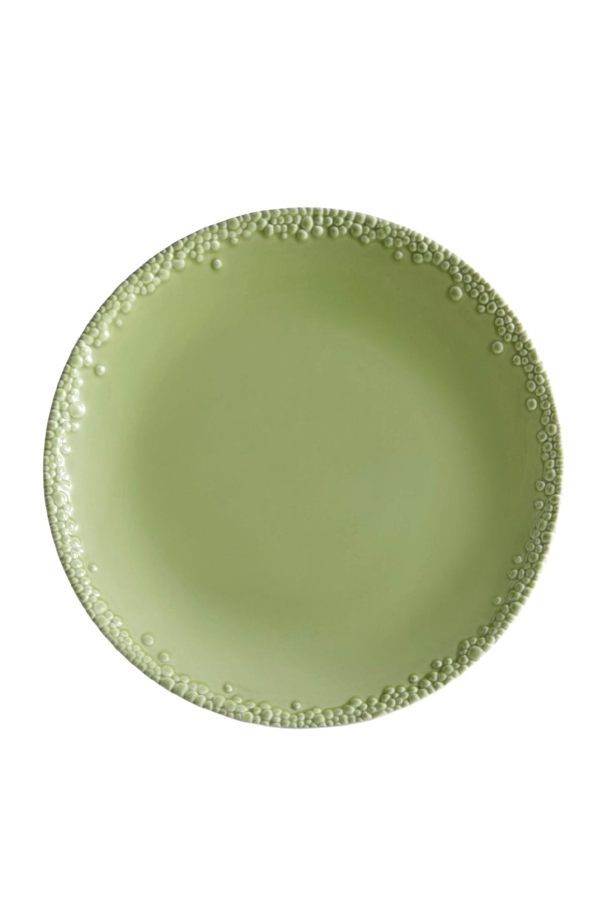 Assiette de présentation Haas Mojave en porcelaine - Vert