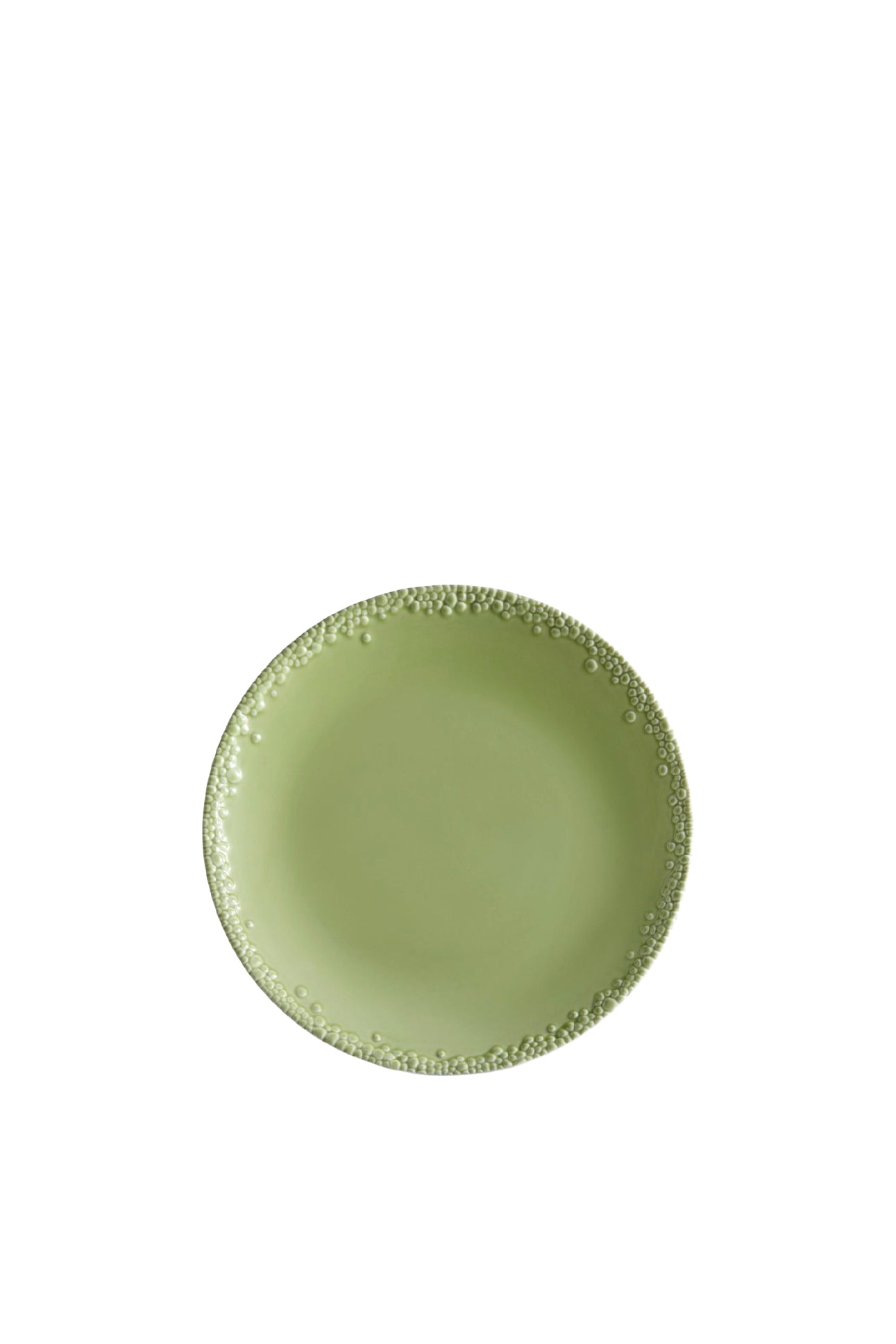 Haas Mojave porcelain saucer - Green
