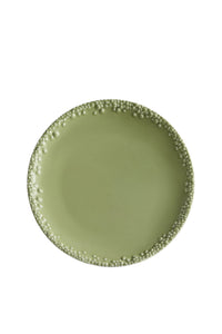 Assiette plate Mojave Haas Brothers en porcelaine - Vert