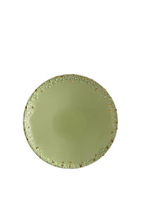 Assiette creuse Haas Mojave en porcelaine - Vert & Or