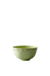 Haas Mojave Desert Gold small bowl in gold and porcelain - Green & Gold