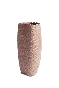 Vase Haas Gila Monster L en faïence - Pink