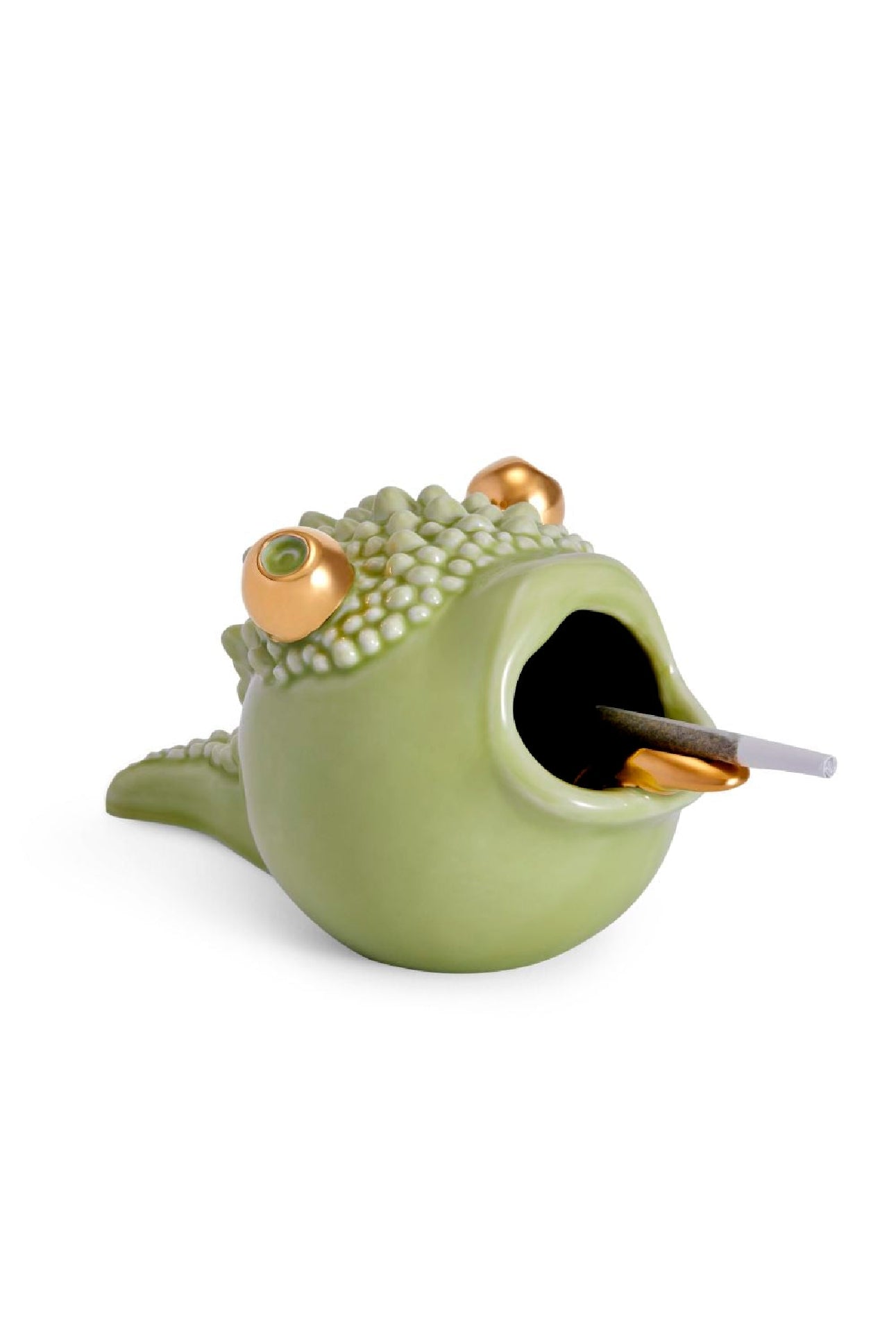 Petit cendrier Haas - Green & Gold