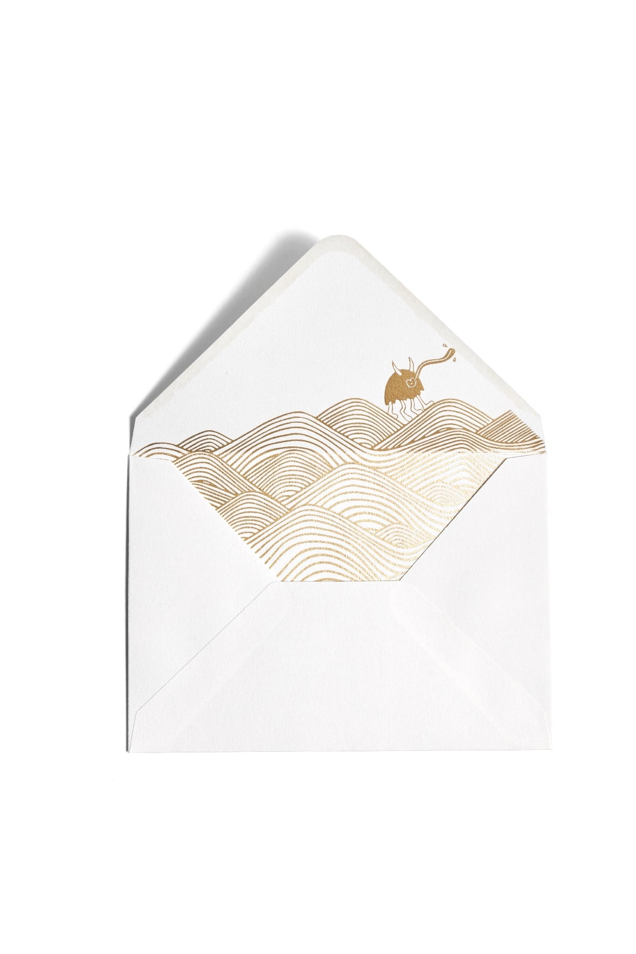 Coffret de 12 lots de papeterie Haas - Beige