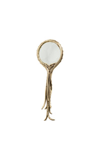 Haas Optipus brass magnifier - Gold
