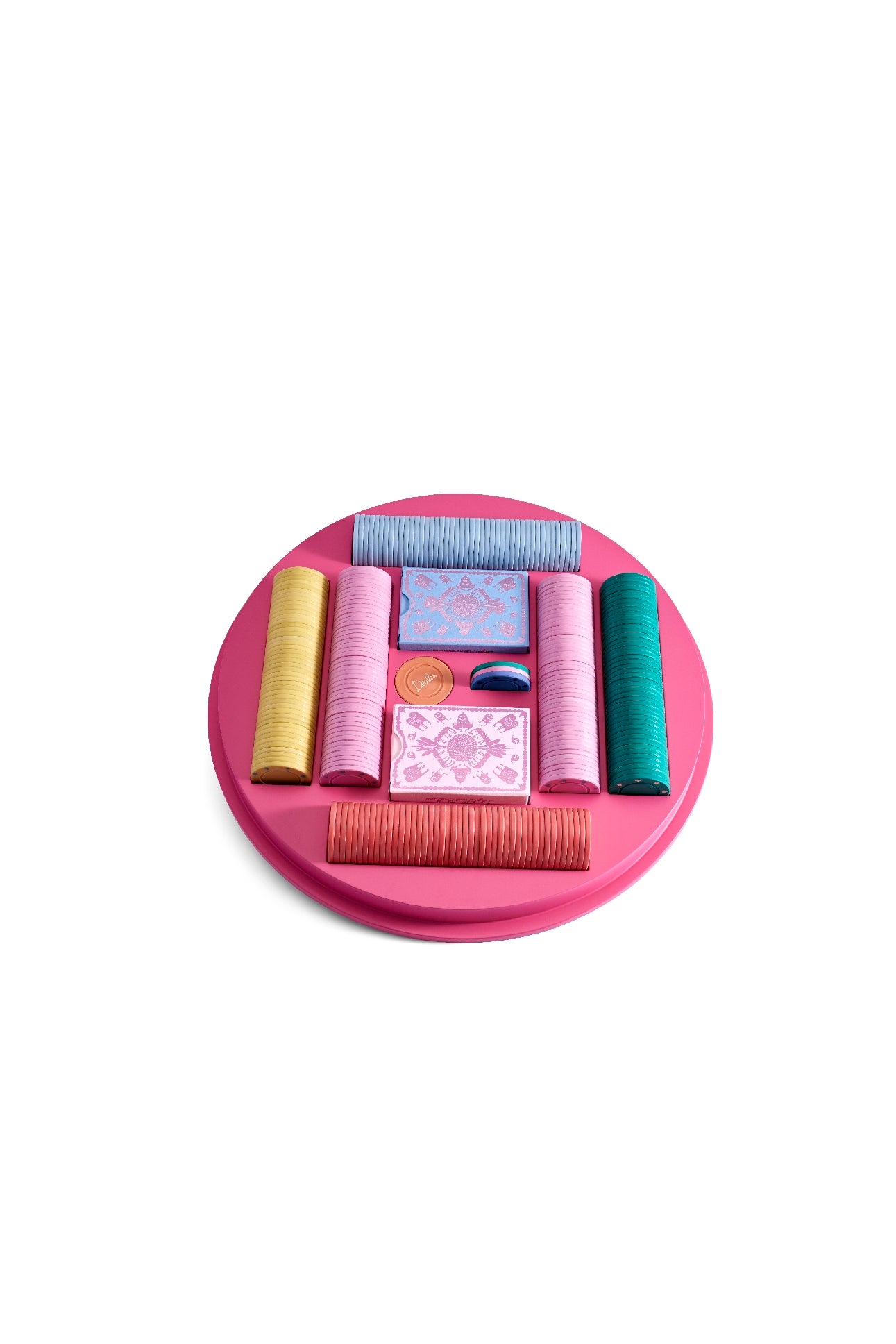 Coffret de poker Haas - Pink