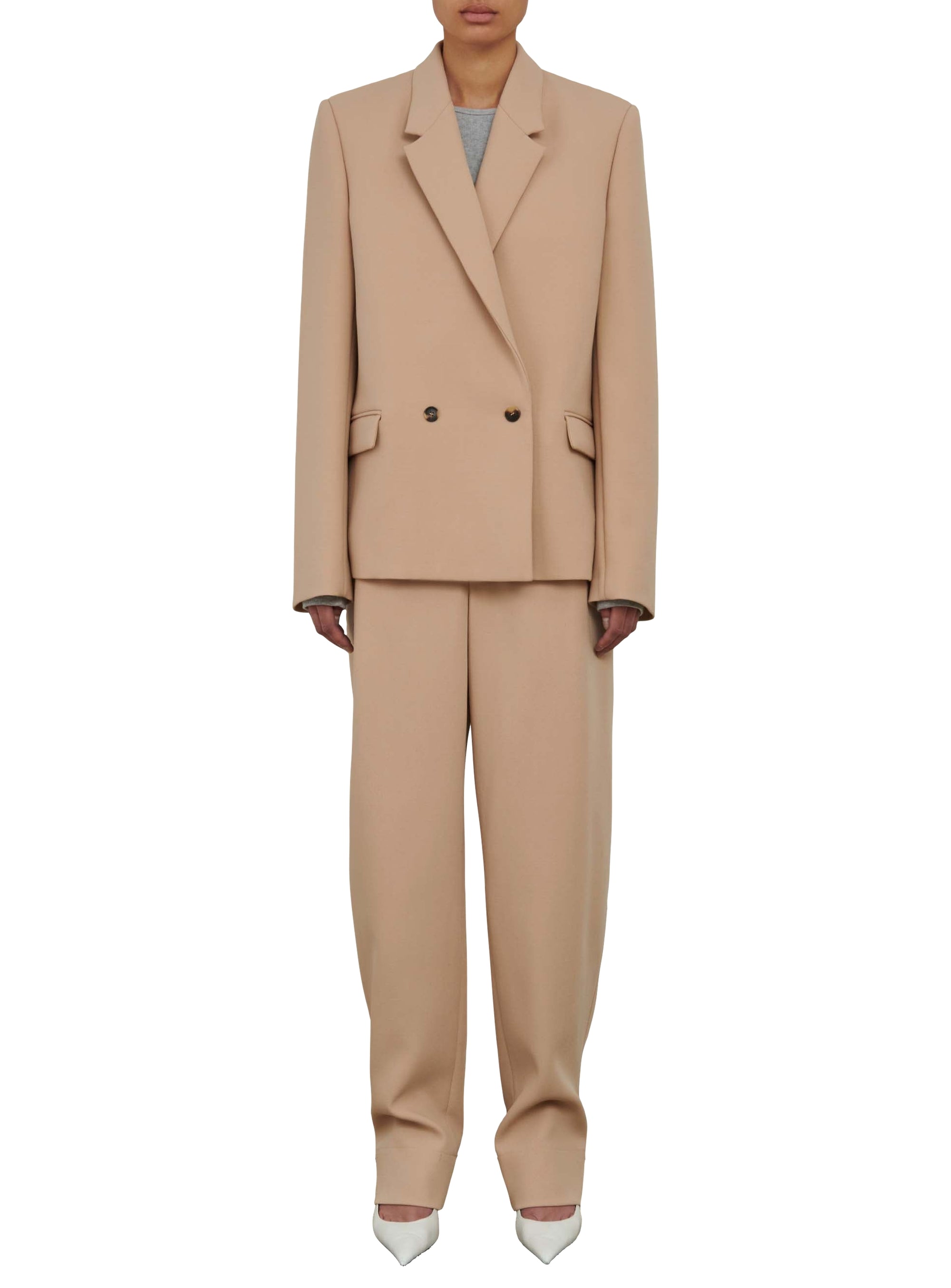 Blazer HB en laine - Biscuit