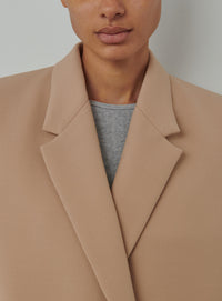 Blazer HB en laine - Biscuit