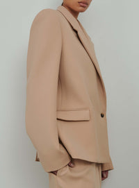 Blazer HB en laine - Biscuit