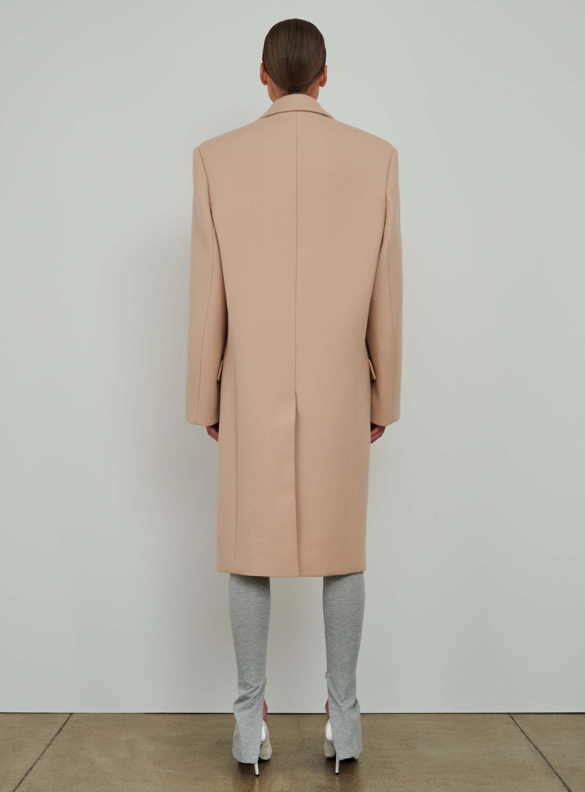 HB Coat - Biscuit