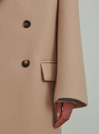 HB Coat - Biscuit