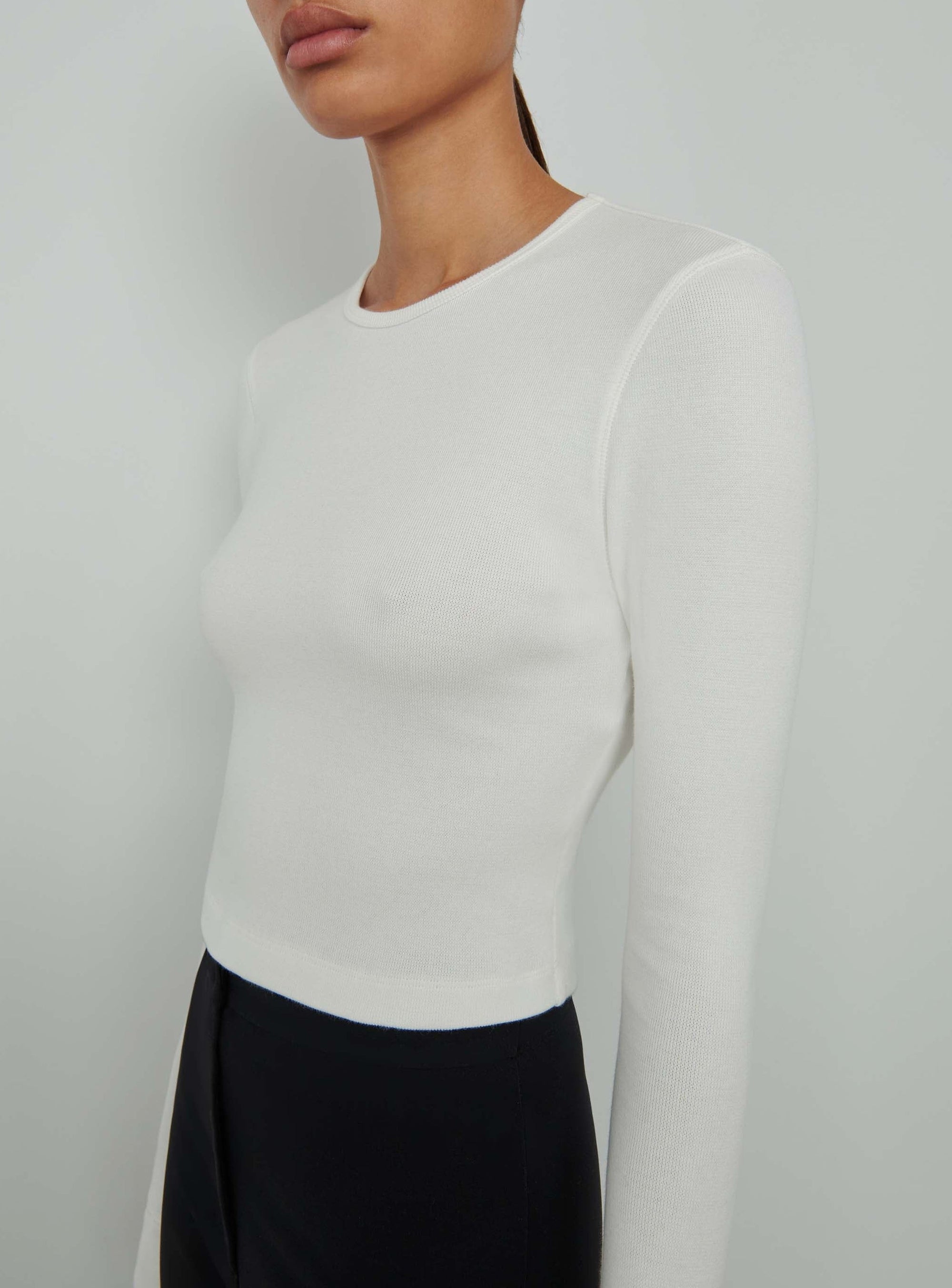 HB Long Sleeve Tee - Off White