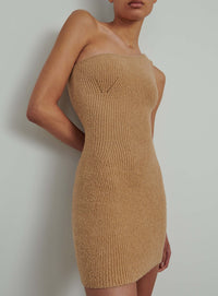 HB Mini Dress - Biscuit