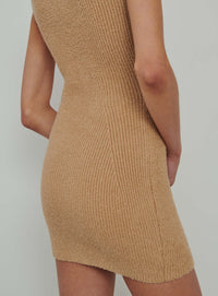 HB Mini Dress - Biscuit