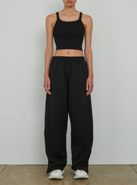 HB Ribbed Tank - Black